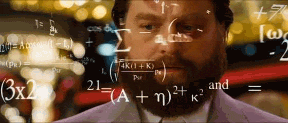 reaction math genius zach galifianakis the hangover