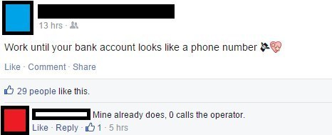 When this commenter explained how not all phone numbers have a lot of digits: