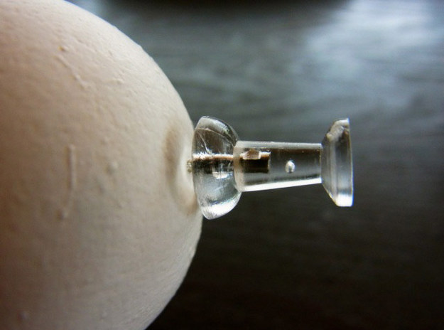 For perfectly boiled eggs, punch a hole in the base of the egg with a thumbtack BEFORE you boil it. It sounds crazy, but it works!